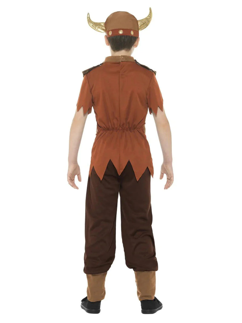 Costumes Australia Viking Costume Kids Brown_4