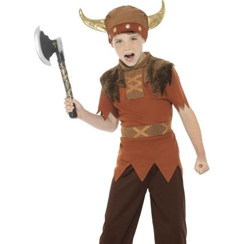 Costumes Australia Viking Costume Kids Brown_1