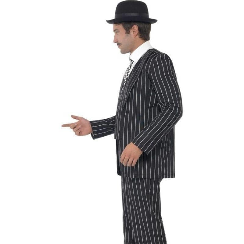 Costumes Australia Vintage Gangster Boss Costume Adult Pinstripe Suit_3