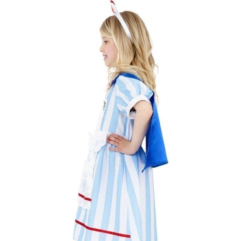 Costumes Australia Vintage Nurse Costume Kids Blue White_2