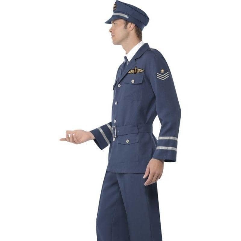 Costumes Australia WW2 Air Force Captain Costume Adult Blue RAF_4