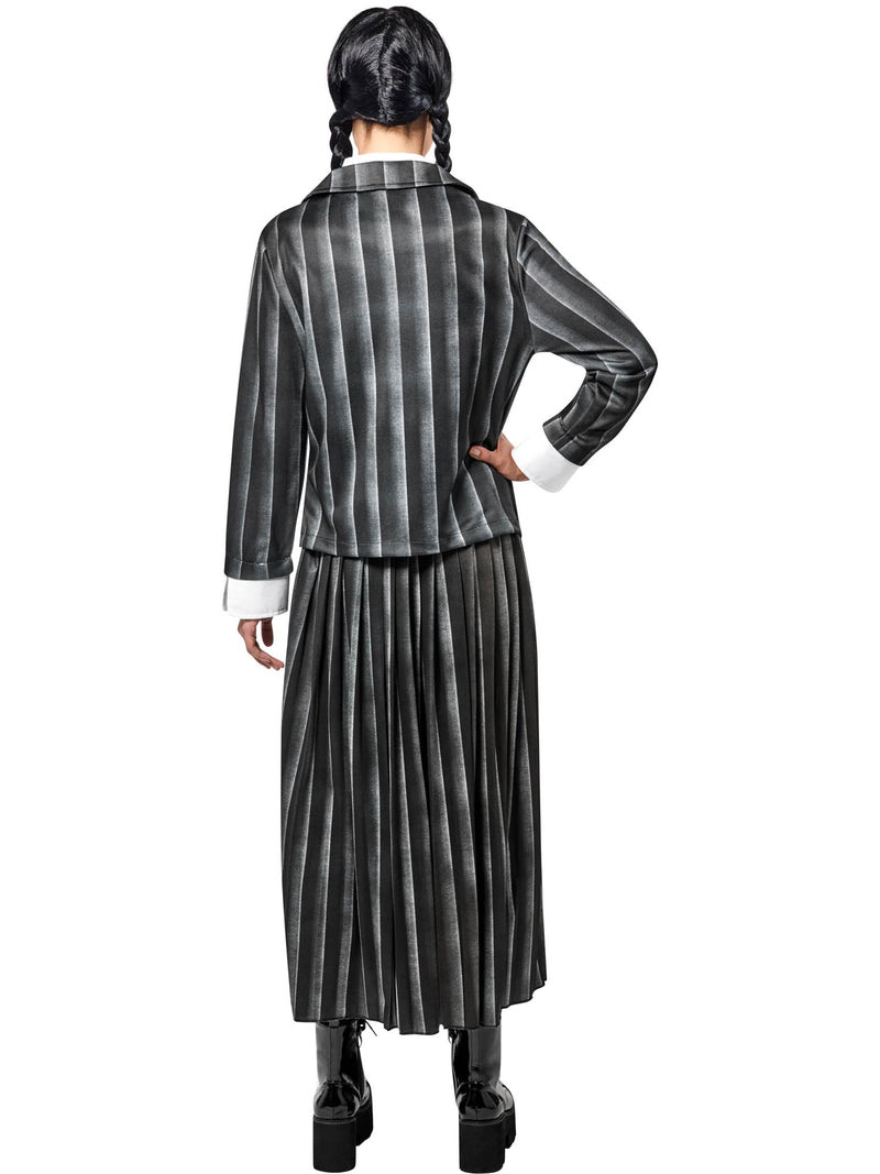 Costumes Australia Wednesday Addams Costume Nevermore School Uniform_4