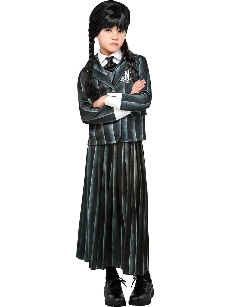 Costumes Australia Wednesday Addams Nevermore School Uniform Girls Costume_2