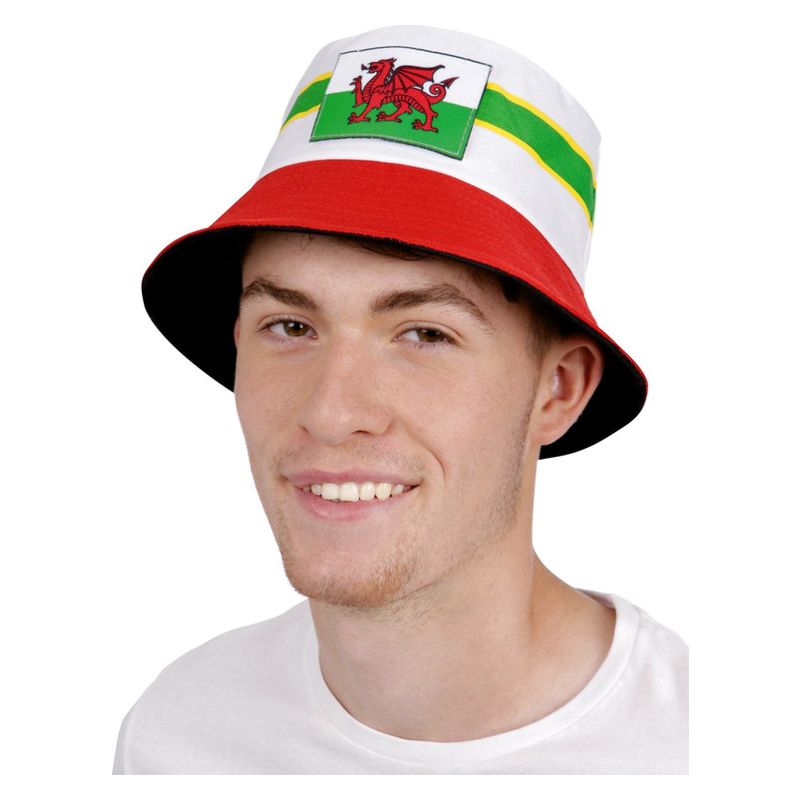 Costumes Australia Welsh Bucket Hat Adult Multi_1