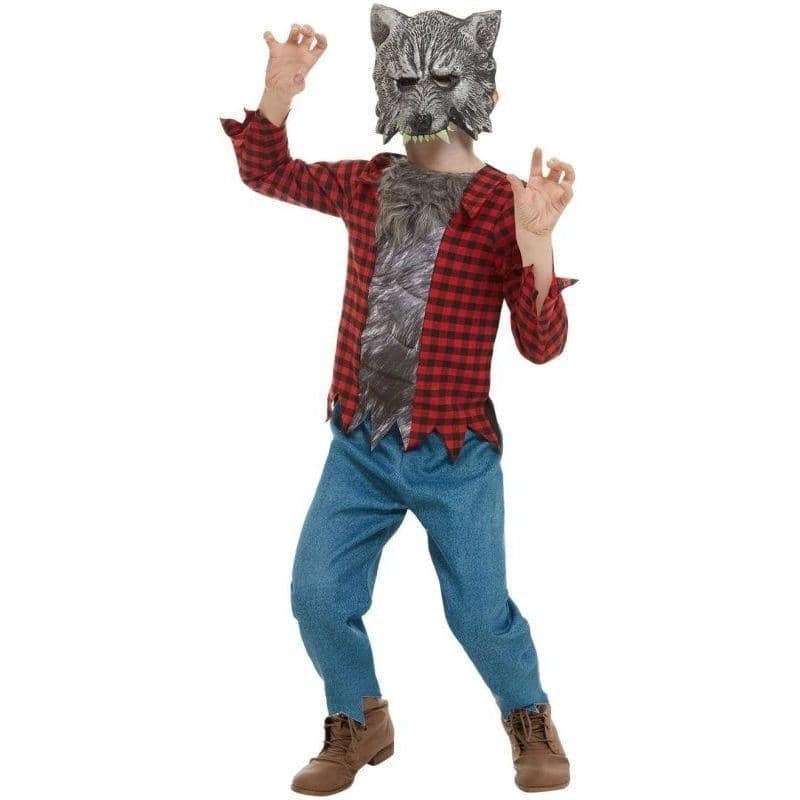 Costumes Australia Werewolf Costume Child Red_1