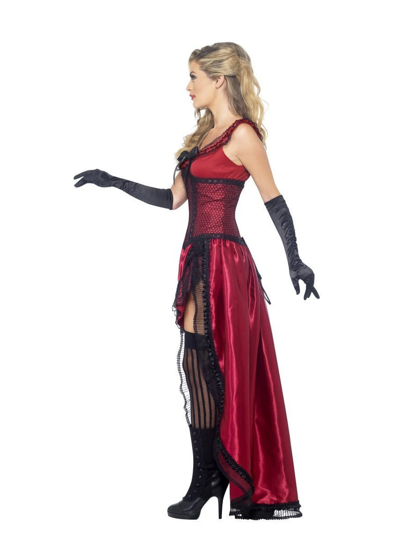 Costumes Australia Western Brothel Babe Costume Authentic Deluxe Adult Red_3