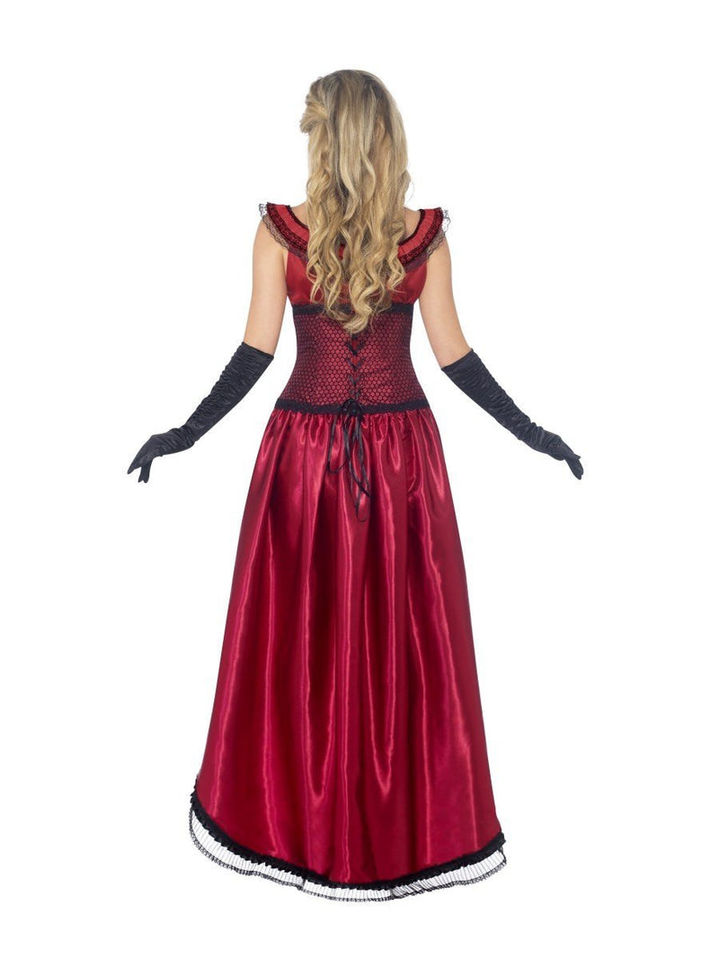 Costumes Australia Western Brothel Babe Costume Authentic Deluxe Adult Red_4