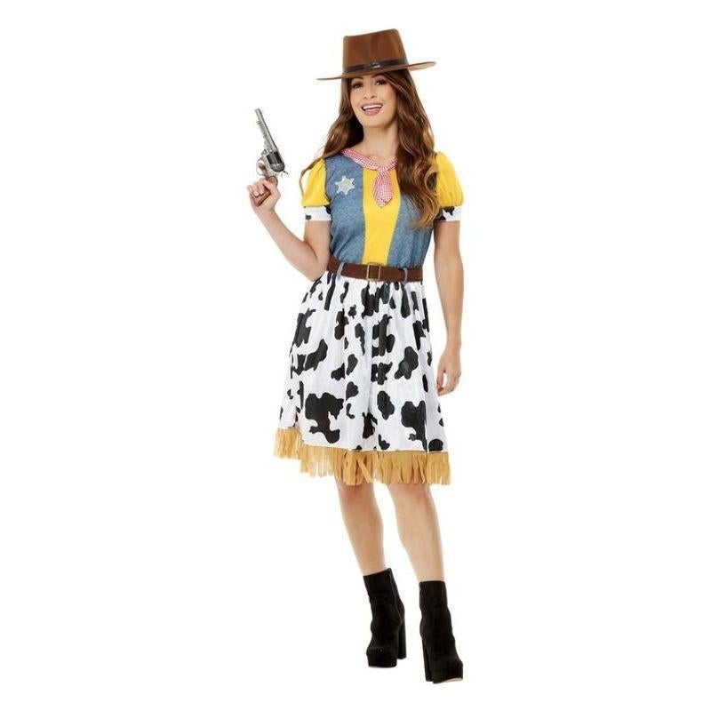 Costumes Australia Western Cowgirl Costume Yellow_1