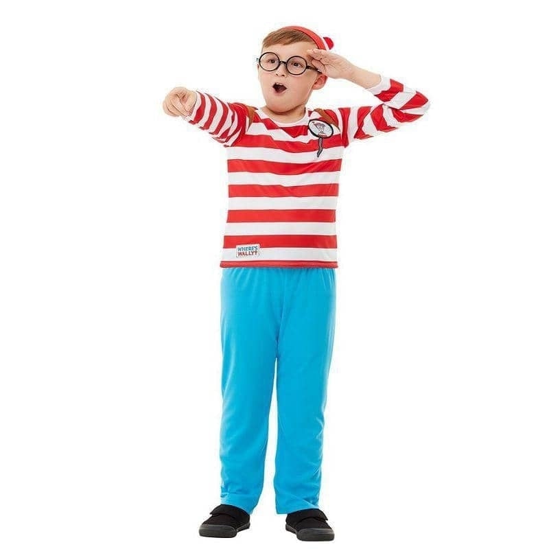 Costumes Australia Wheres Wally? Deluxe Costume Child Red_1