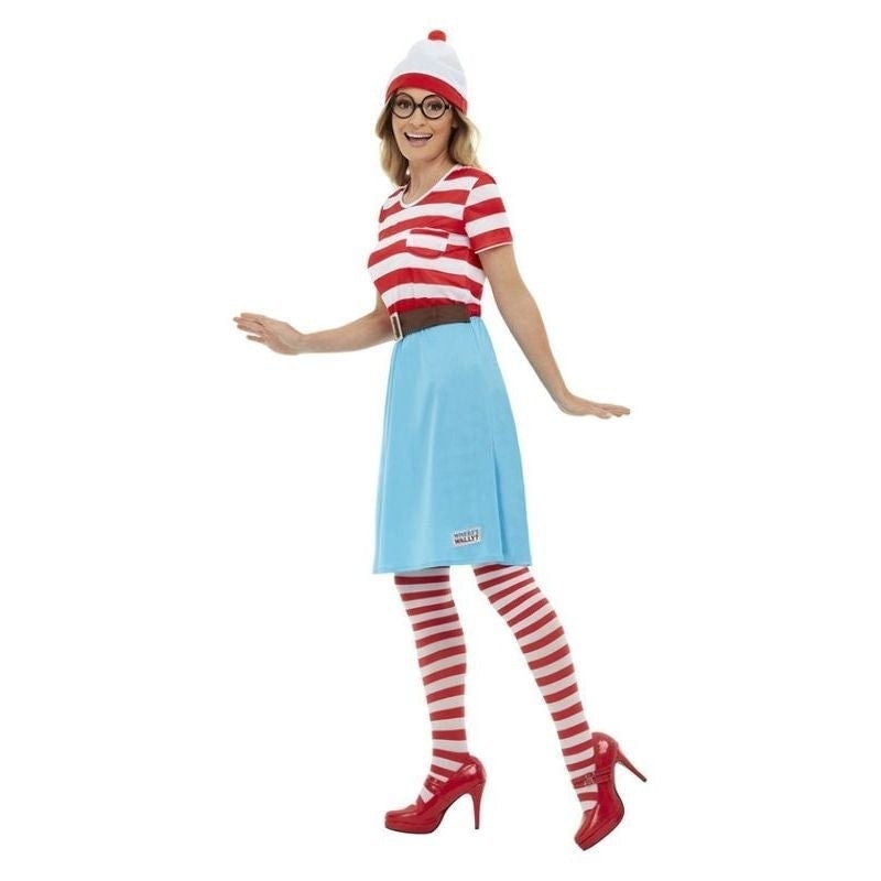 Costumes Australia Wheres Wally? Wenda Costume Adult Red White_3