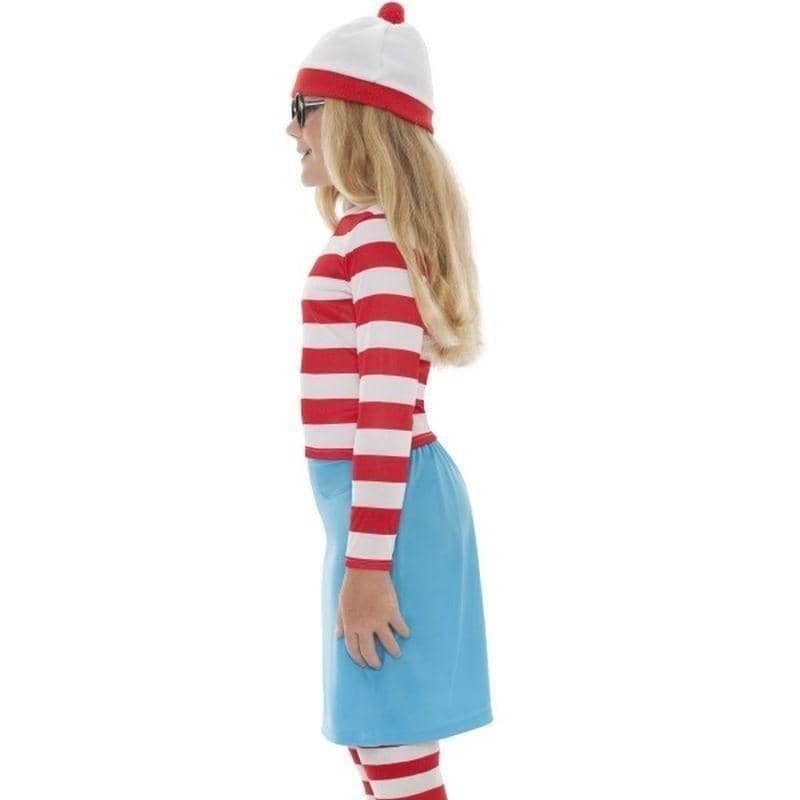 Costumes Australia Wheres Wally? Wenda Licensed Costume Kids Red White Blue_3