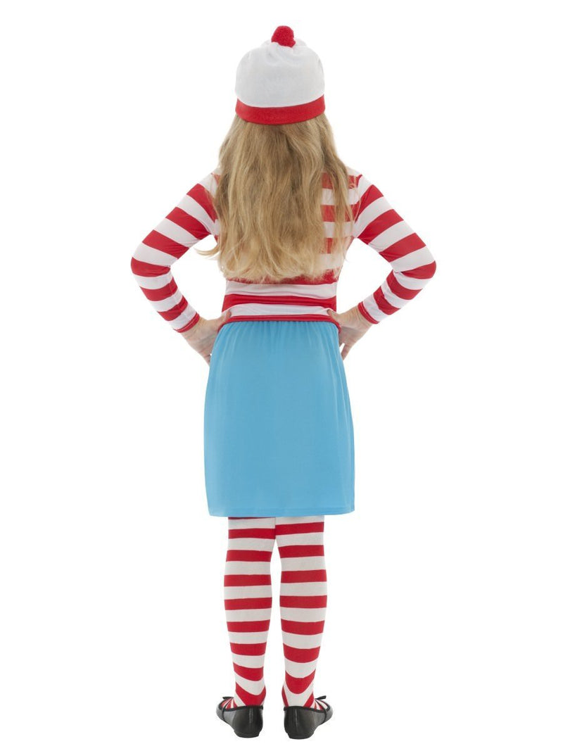 Costumes Australia Wheres Wally? Wenda Licensed Costume Kids Red White Blue_4