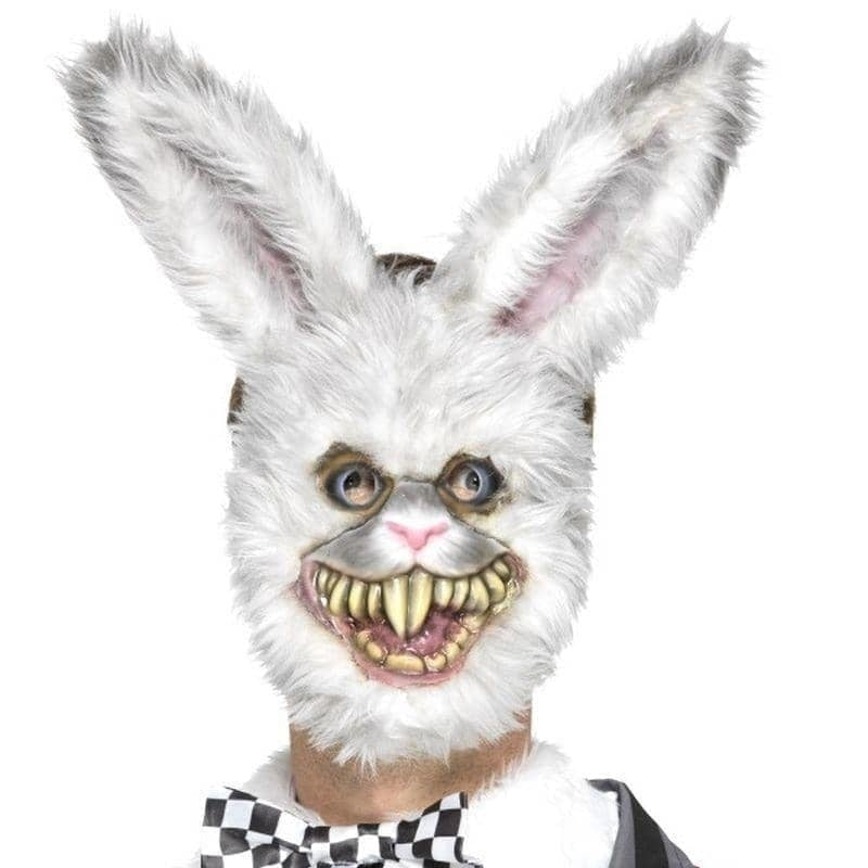 Costumes Australia White Rabbit Mask Adult_1