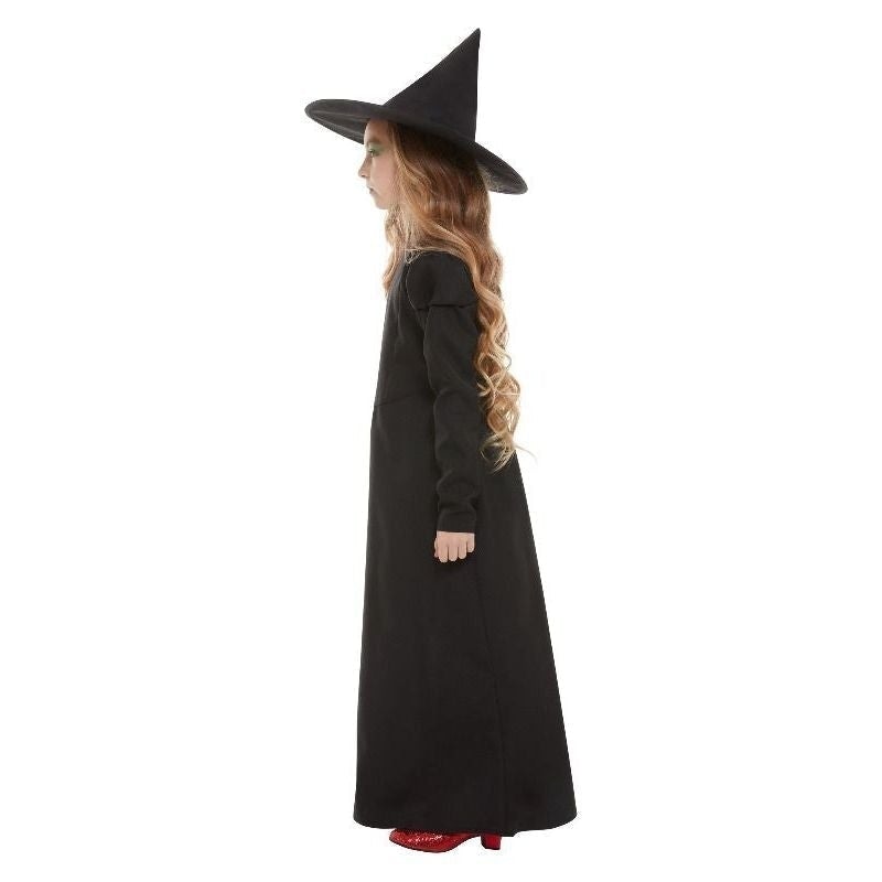 Costumes Australia Wicked Witch Girl Costume Child Black Dress With Hat_3