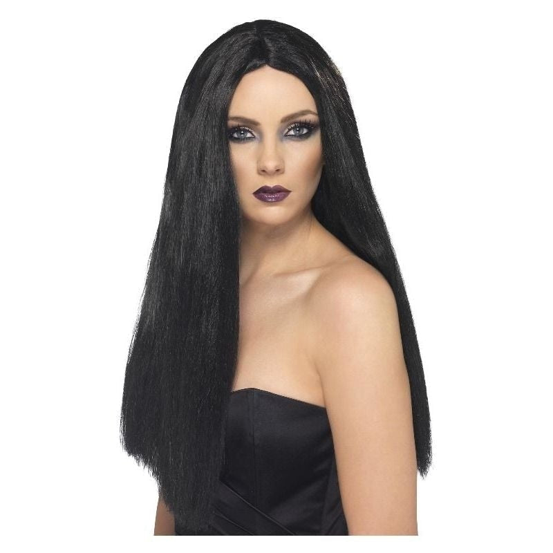 Costumes Australia Size Chart Witch Wig Adult Black 60cm