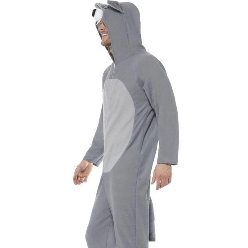 Costumes Australia Wolf Costume Adult Grey_4