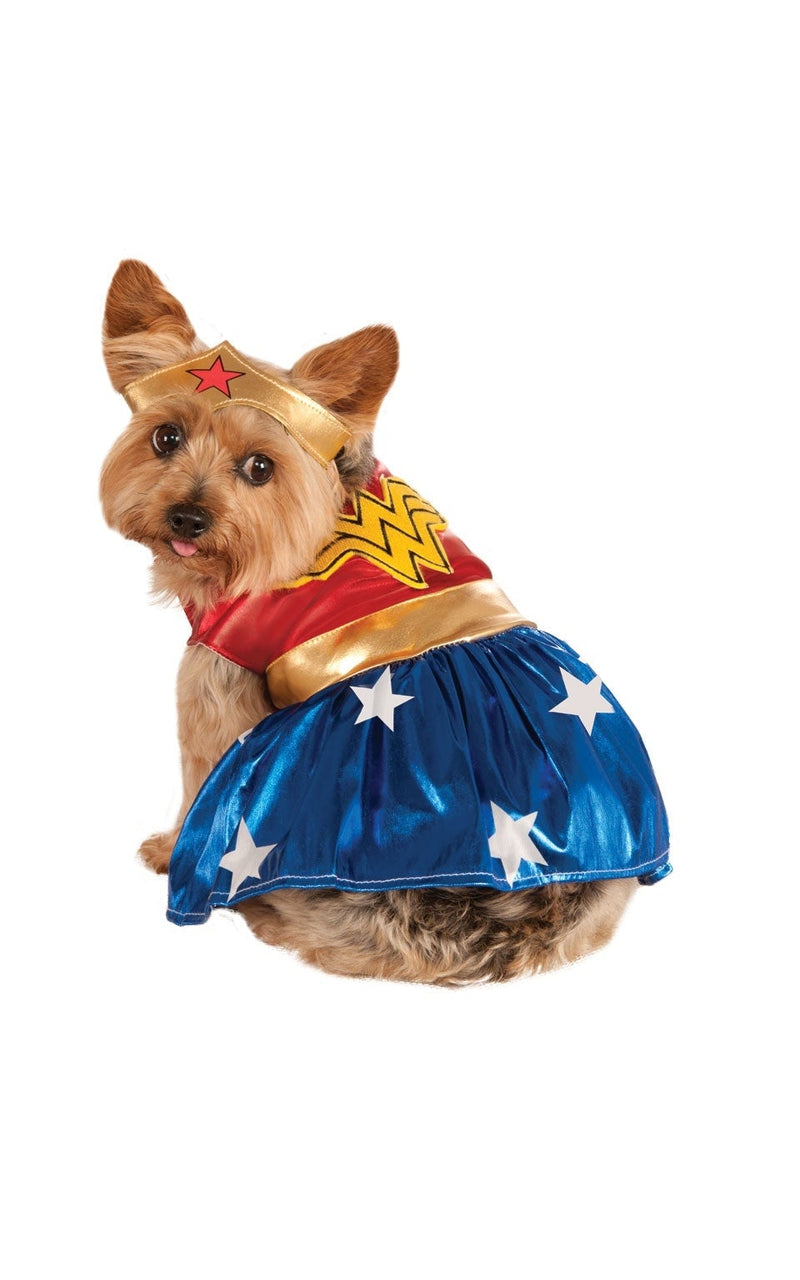 Costumes Australia Wonder Woman Pet Costume_1