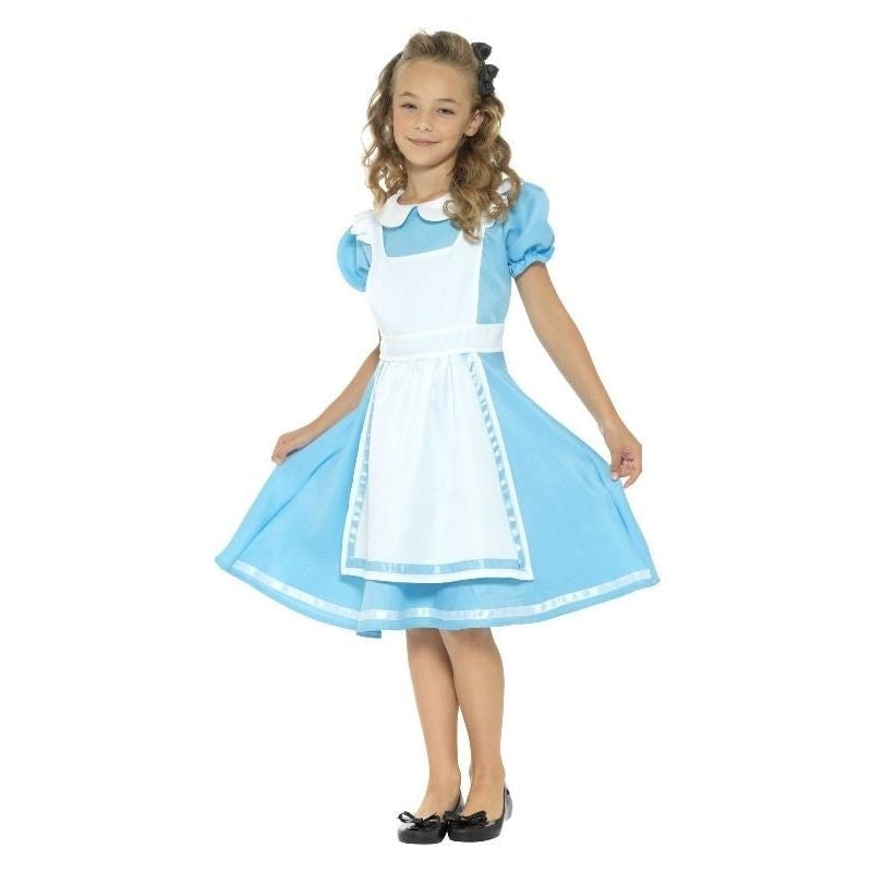 Costumes Australia Wonderland Princess Costume Kids Alice Dress Blue_2