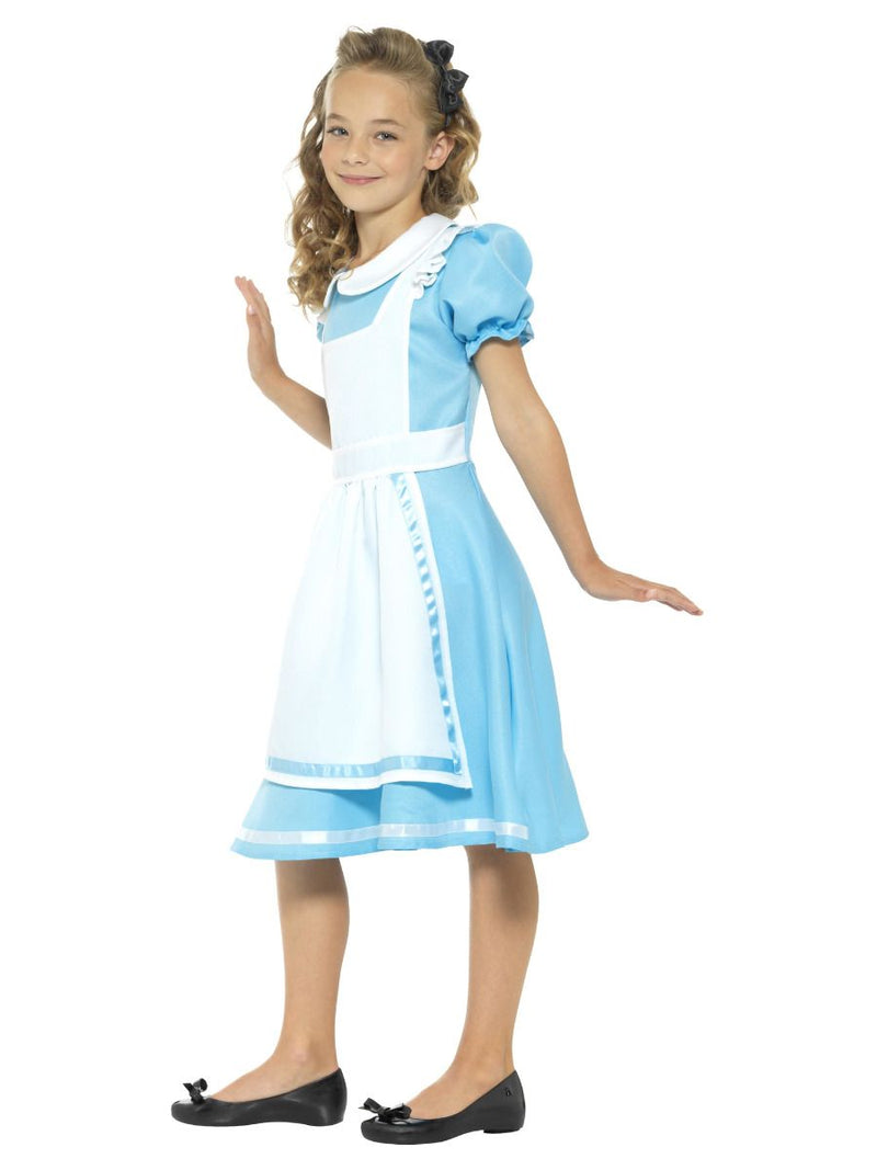 Costumes Australia Wonderland Princess Costume Kids Alice Dress Blue_3