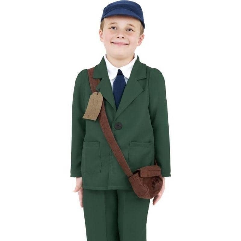 Costumes Australia World War Ii Evacuee Boy Costume Kids Green_1