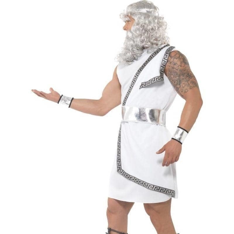 Costumes Australia Zeus Costume Adult White Tunic_3