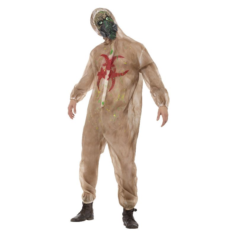 Costumes Australia Zombie Biohazard Costume Brown Adult_1