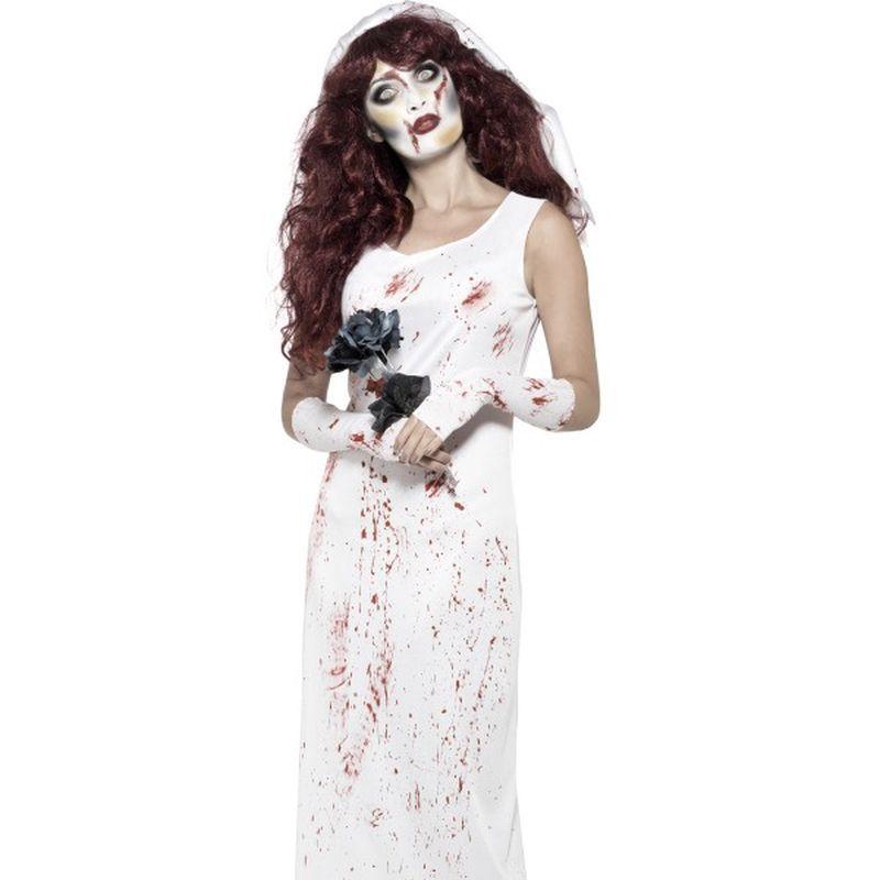 Costumes Australia Zombie Bride Costume Adult White_1