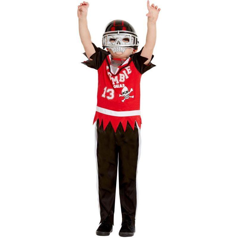 Costumes Australia Zombie Football Player Costume Child Red_1