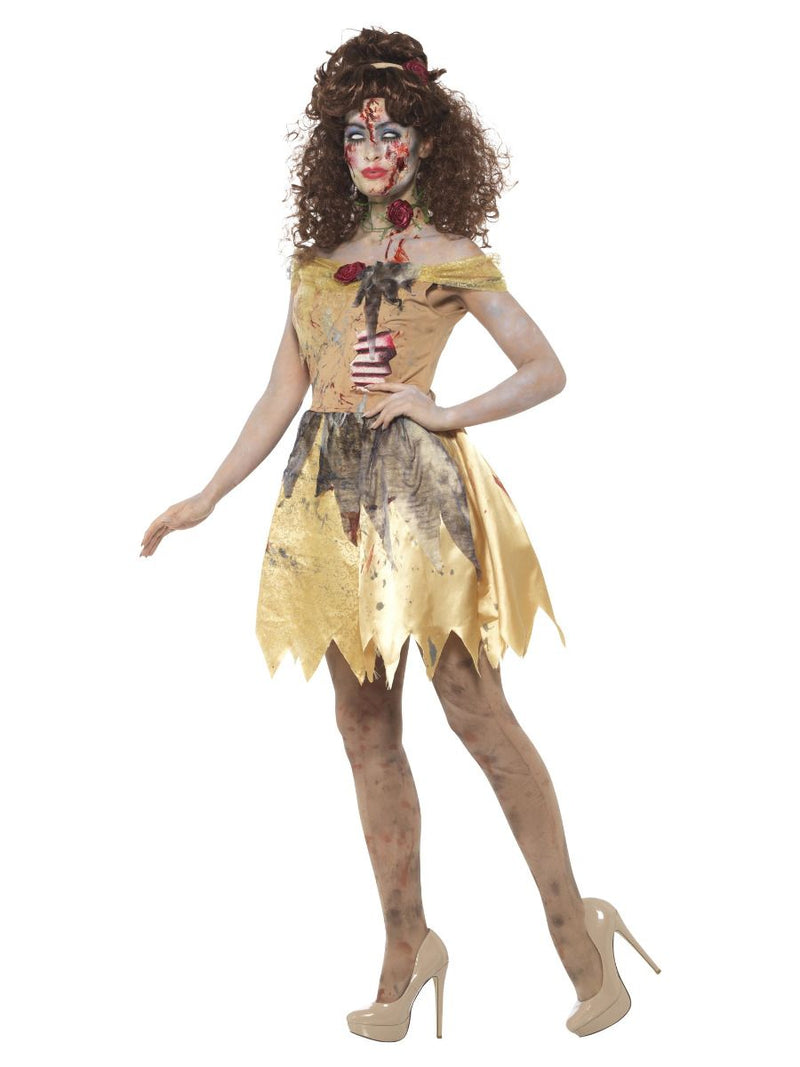 Costumes Australia Zombie Golden Beauty Fairytale Costume Womens Yellow_4