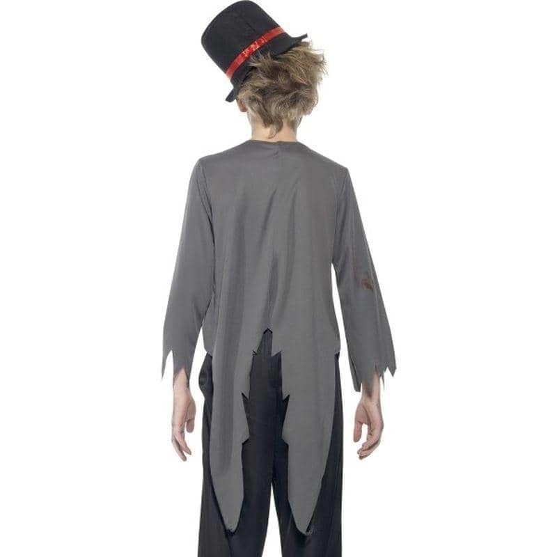 Costumes Australia Zombie Groom Costume Kids Black_2