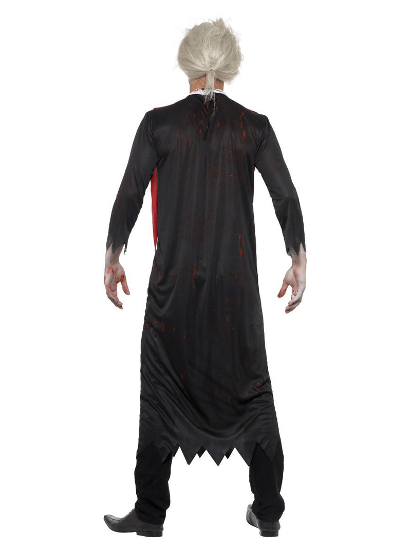 Costumes Australia Zombie High Priest Mens Costume Black Red_4