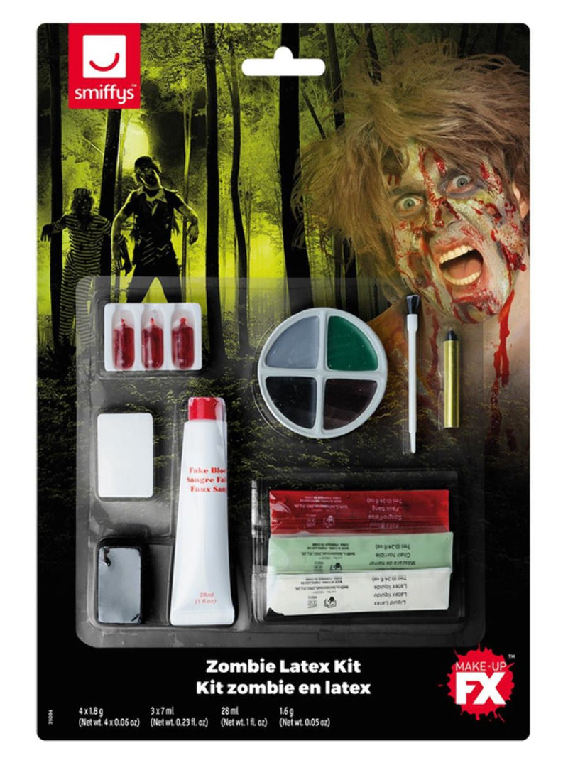 Costumes Australia Zombie Latex Kit Adult Natural_2