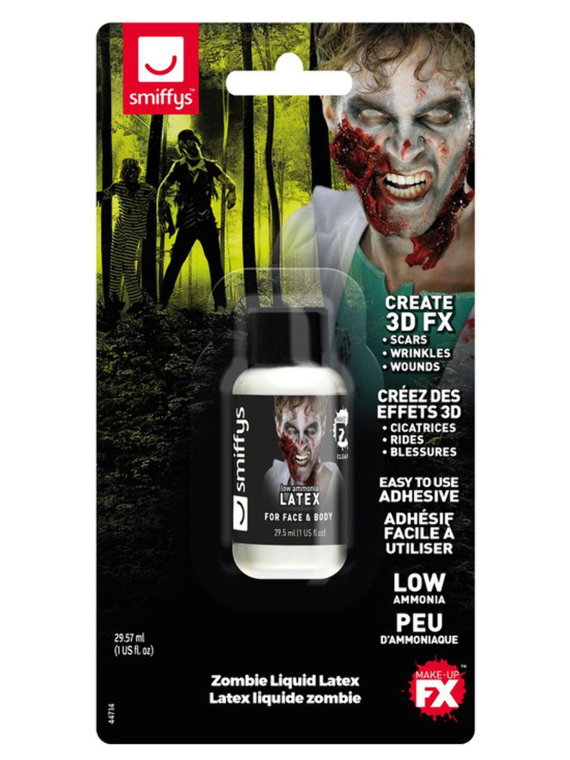 Costumes Australia Size Chart Zombie Liquid Latex Low Ammonia 30ml