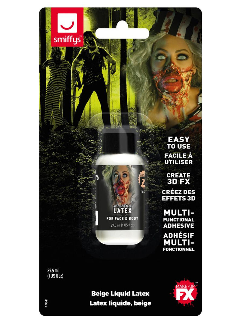 Costumes Australia Size Chart Zombie Liquid Latex Low Ammonia 30ml Flesh