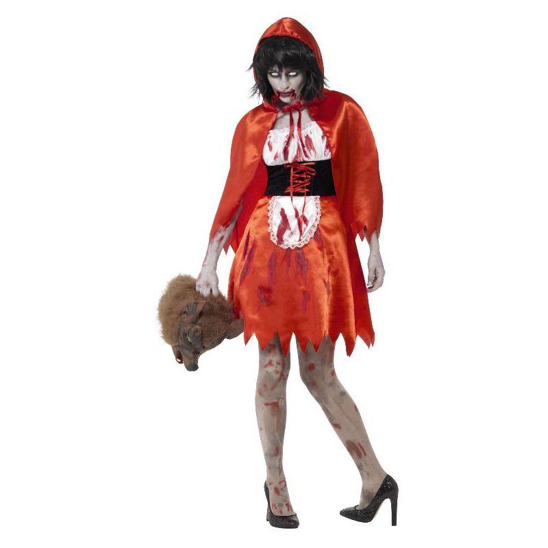 Costumes Australia Zombie Little Miss Hood Costume Red_1