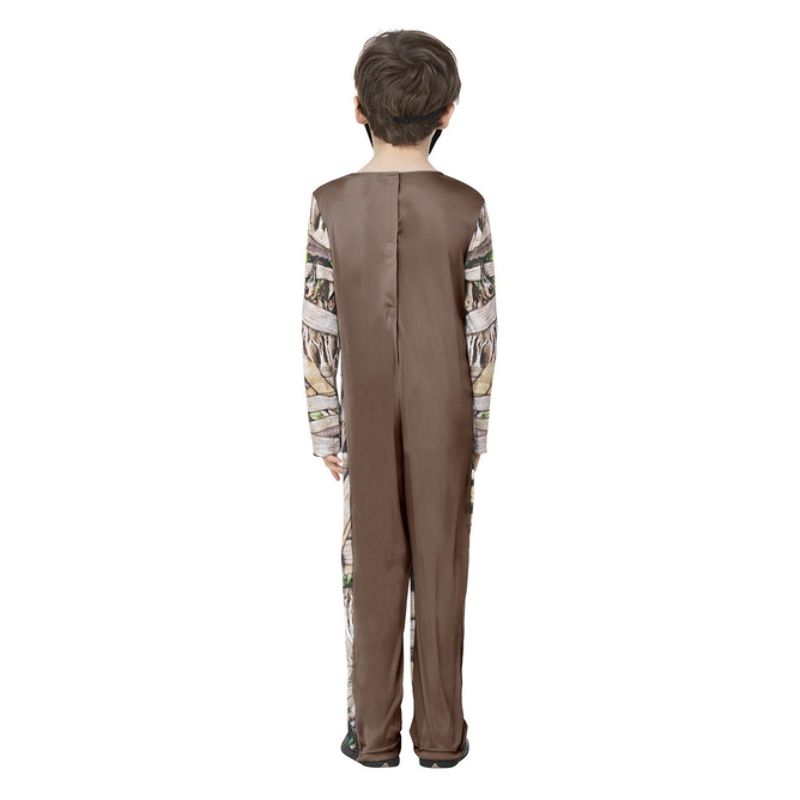 Costumes Australia Zombie Mummy Costume Child Brown Green_2