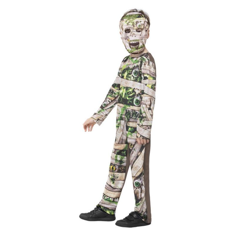 Costumes Australia Zombie Mummy Costume Child Brown Green_3