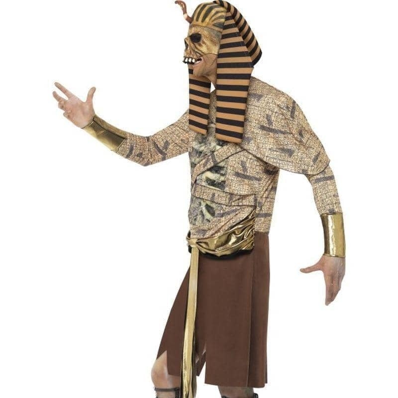 Costumes Australia Zombie Pharaoh Adult Tabard Gold_3