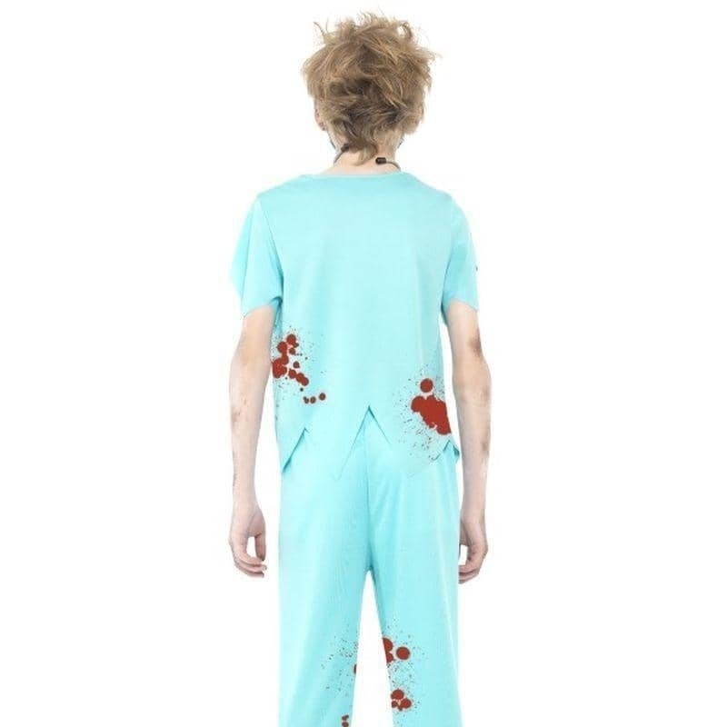 Costumes Australia Zombie Surgeon Costume Kids Blue_3