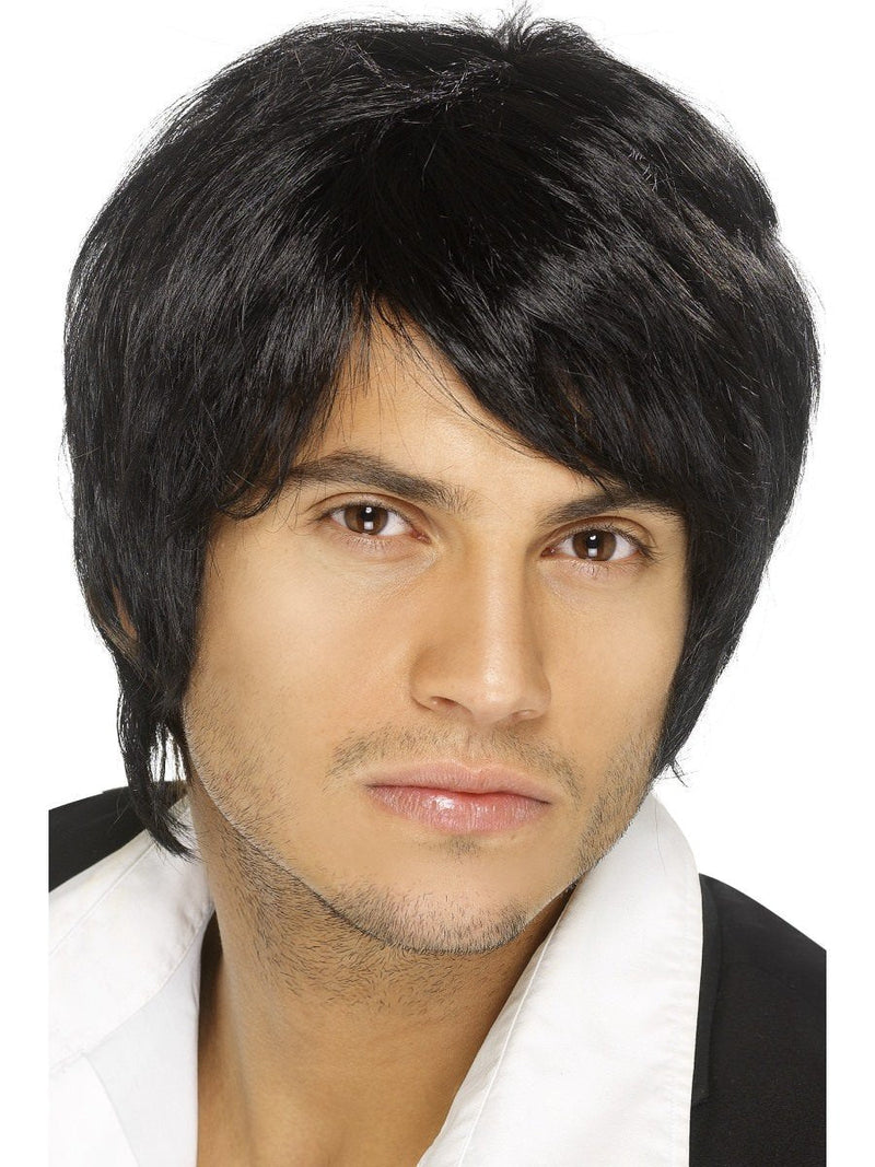 Short Style Black Boy Band Wig