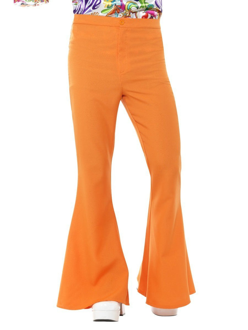 60s Orange Flared Trousers for Men