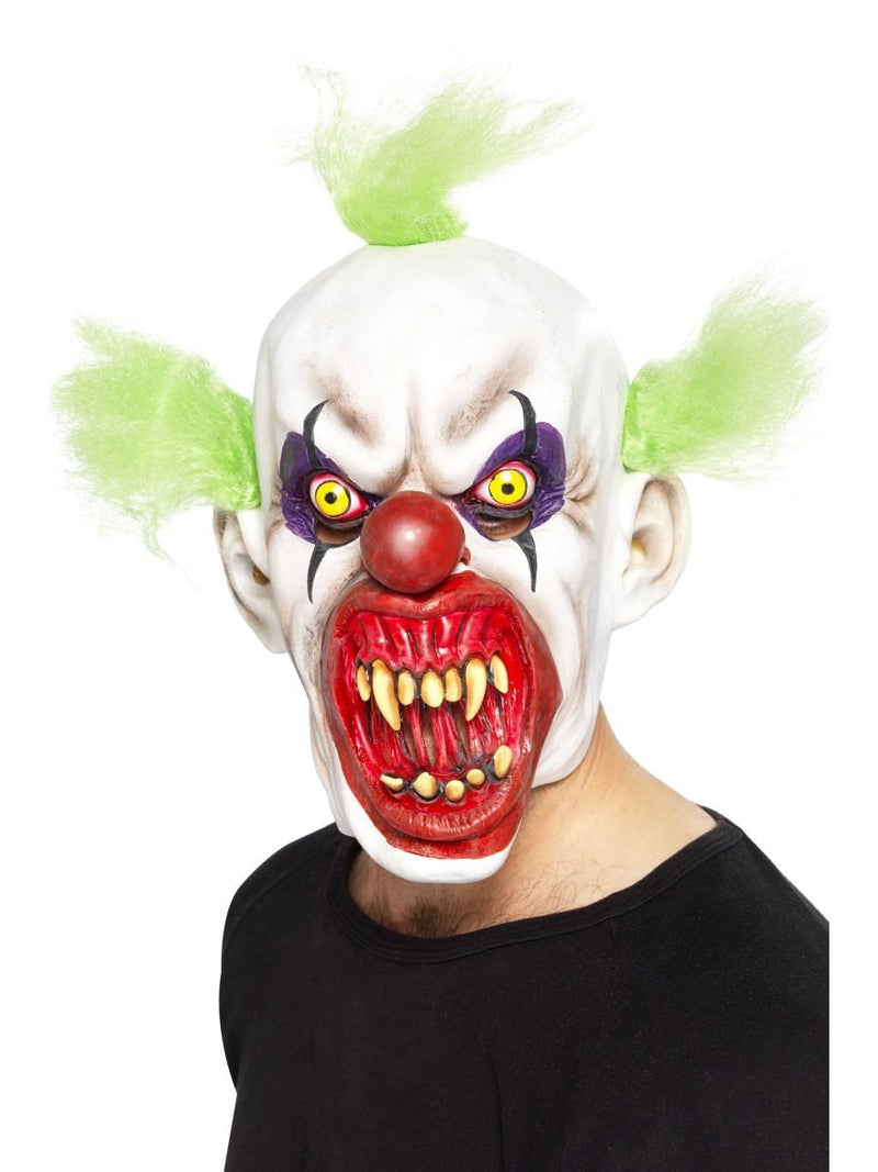 Sinister Clown Mask Latex Horror Carnival