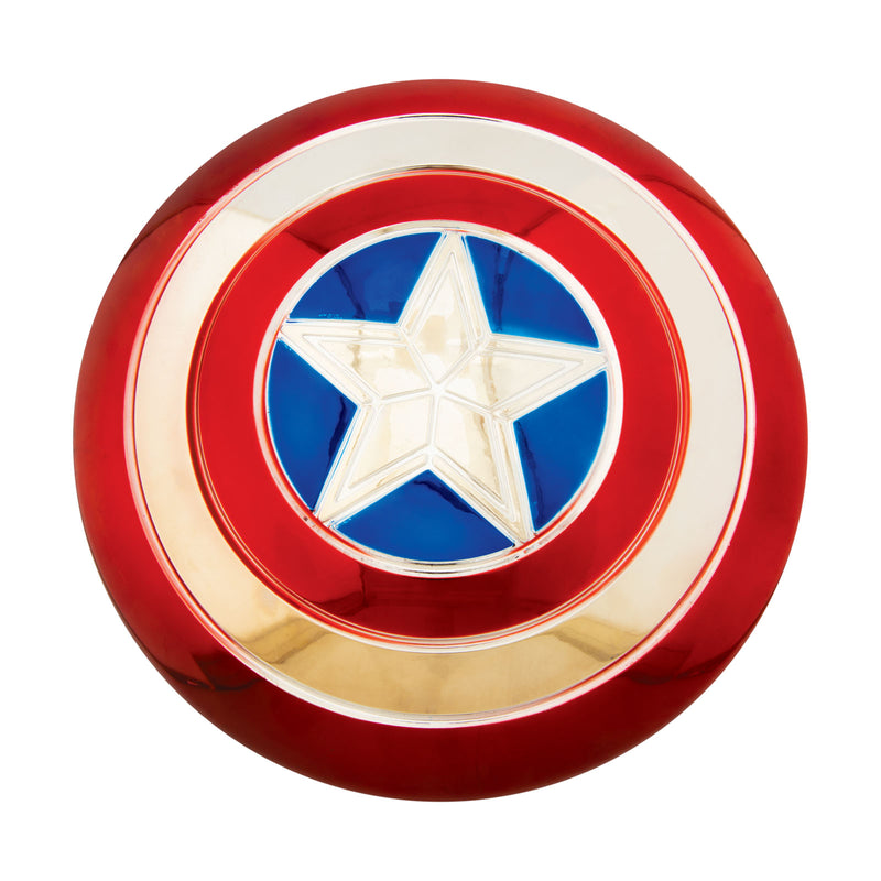 Captain America Electroplated Metallic 12 Shield"