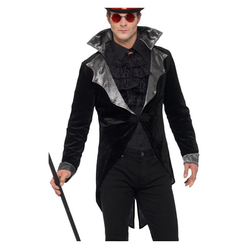 Gothic Vampire Jacket Adult Black