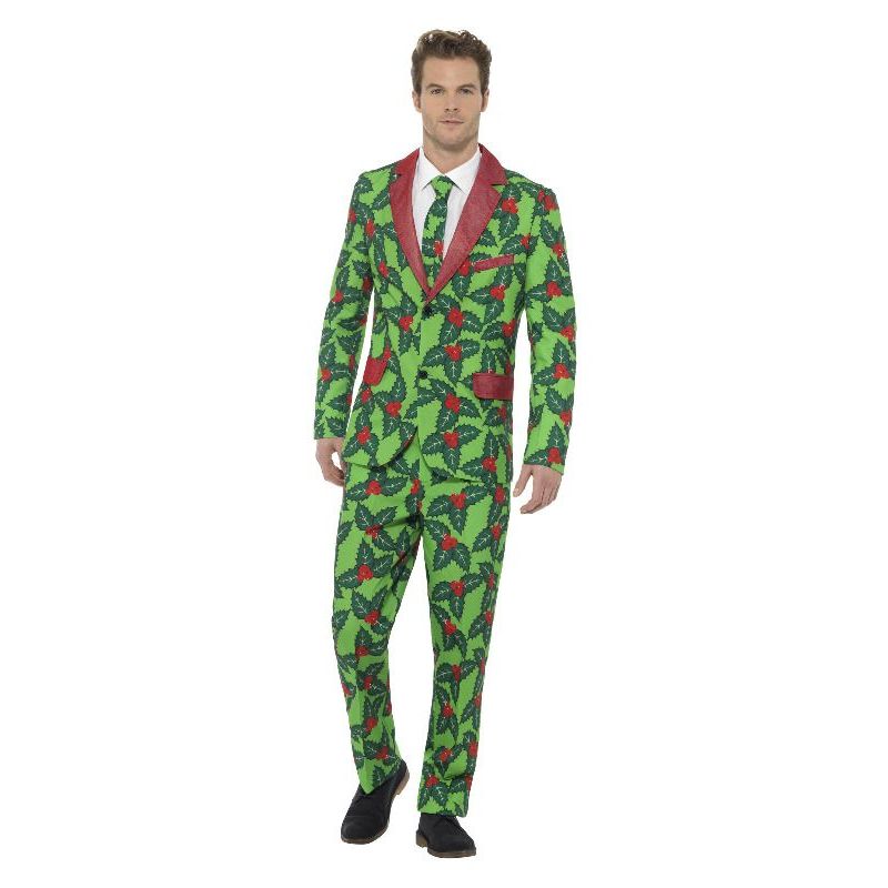 Holly Berry Suit Adult Red Green