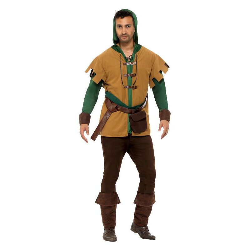 Robin Of The Hood Costume Adult Green