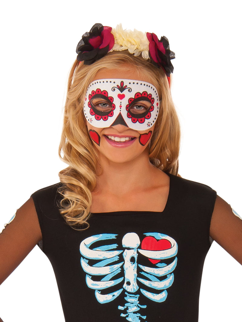 Scared To The Bone Girls Skeleton Costume