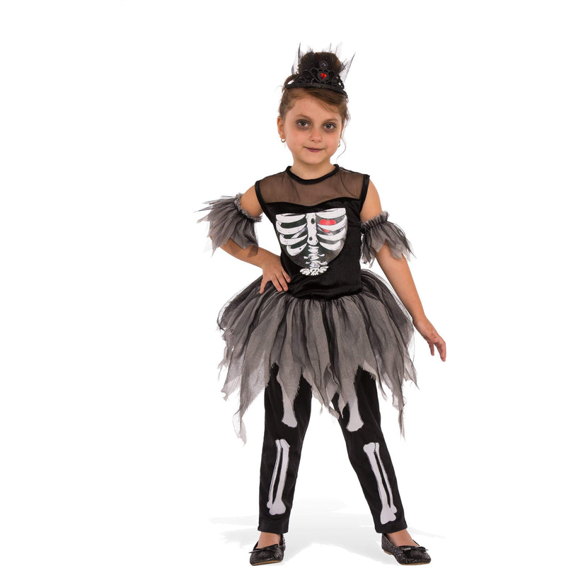 Skelerina Costume Child Girls