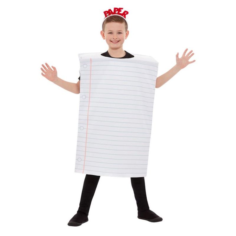 Paper Costume Child White Tabard