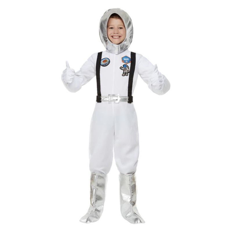 Out Of Space Astronaut Costume White